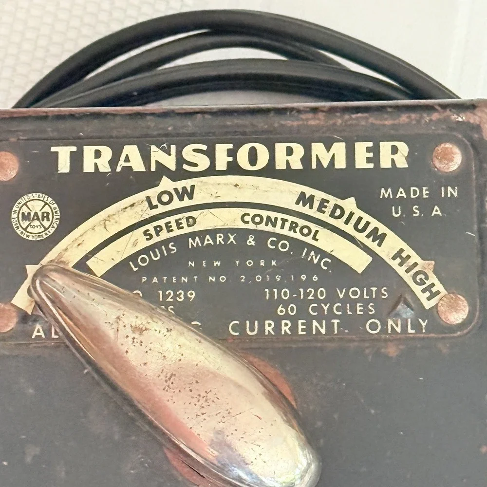 Louis Marx O Gauge Electric Train Track Lot – Speed Control Transformer 1239